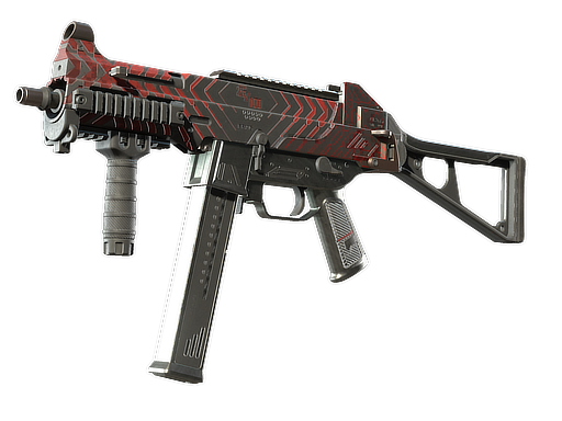 StatTrak™ UMP-45 | Fragment (Well-Worn)