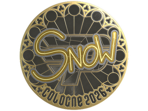Sticker | snow (Gold) | Cologne 2026