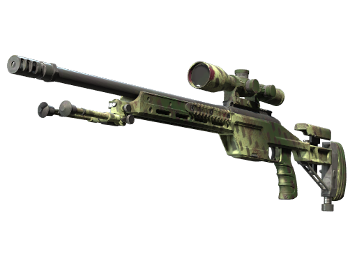 Souvenir SSG 08 | Lichen Dashed (Minimal Wear)