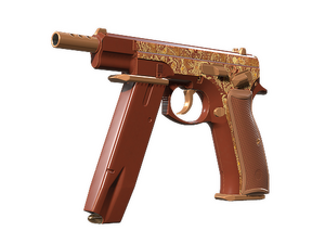 Souvenir CZ75-Auto | Honey Paisley (Minimal Wear)