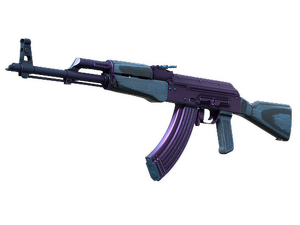 Souvenir AK-47 | Midnight Laminate (Minimal Wear)