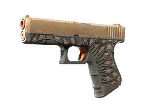 Glock-18 | Ifrit Lattice (Well-Worn)