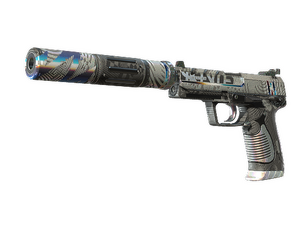USP-S | Spiral Glitch (Minimal Wear)