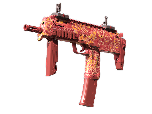 Souvenir MP7 | Coral Paisley (Minimal Wear)