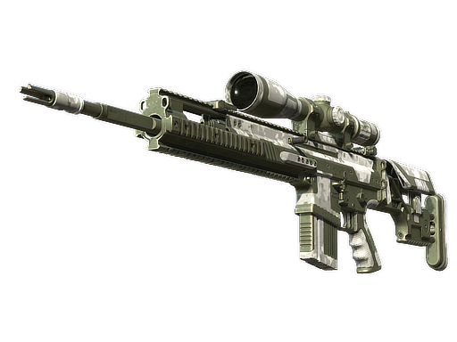 SCAR-20 | Arctic Camo Panels (Field-Tested)