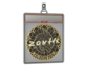 Sticker Slab | zont1x (Gold) | Cologne 2026