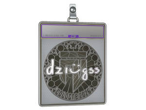 Sticker Slab | dziugss (Foil) | Cologne 2026