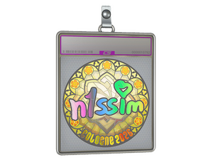 Sticker Slab | n1ssim (Holo) | Cologne 2026