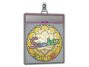 Sticker Slab | saadzin (Holo) | Cologne 2026