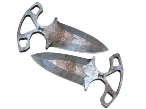 ★ StatTrak™ Shadow Daggers | Rust Coat (Well-Worn)