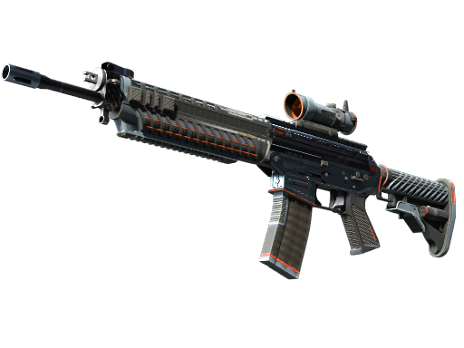 SG 553 | Phantom (Well-Worn)