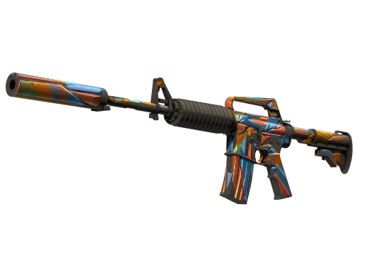 StatTrak™ M4A1-S | Leaded Glass (Well-Worn)
