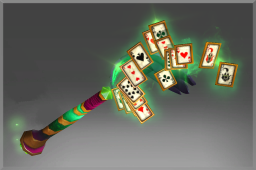 Inscribed Staff of the Rambling Fatebender