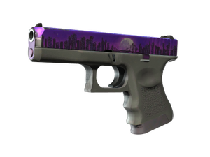 StatTrak™ Glock-18 | Moonrise (Well-Worn)