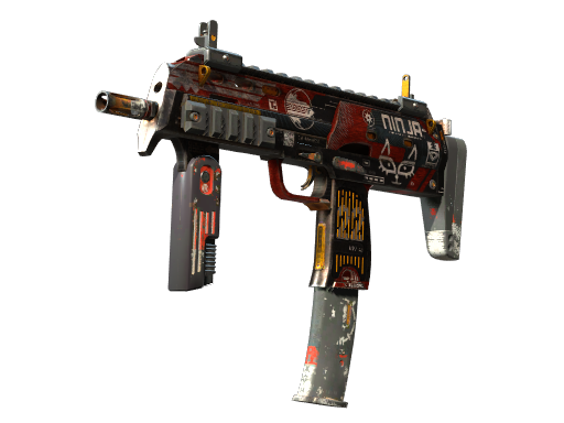 StatTrak™ MP7 | Bloodsport (Battle-Scarred)