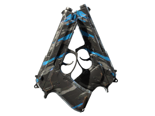 StatTrak™ Dual Berettas | Shred (Field-Tested)