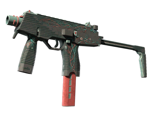 StatTrak™ MP9 | Capillary (Battle-Scarred)