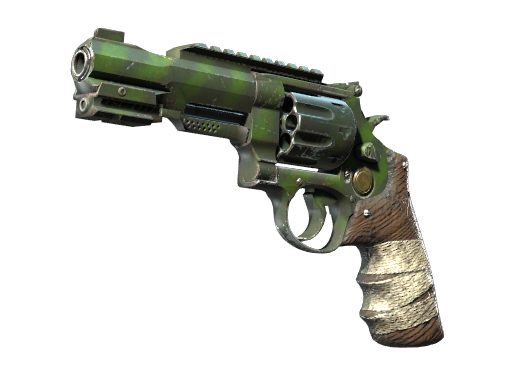 StatTrak™ R8 Revolver | Survivalist (Well-Worn)