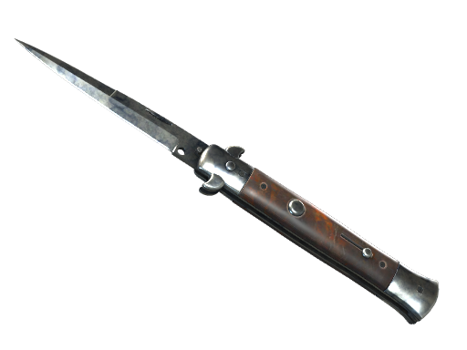 ★ Stiletto Knife | Stained (Field-Tested)