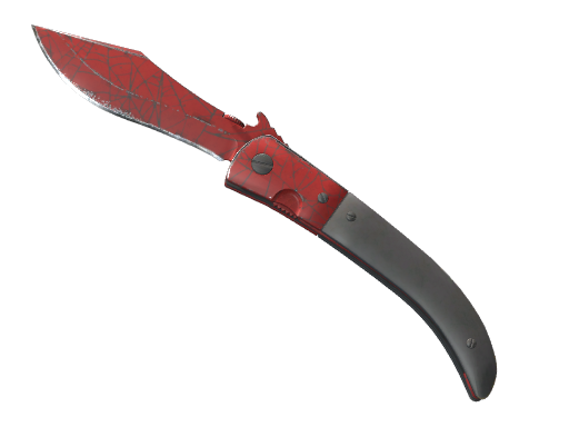 ★ StatTrak™ Navaja Knife | Crimson Web (Well-Worn)