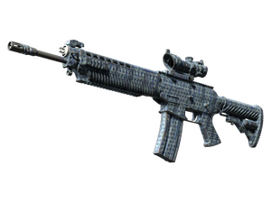 SG 553 | Waves Perforated (Field-Tested)