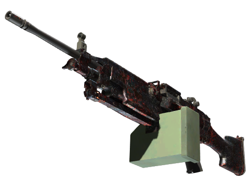 StatTrak™ M249 | Magma (Field-Tested)