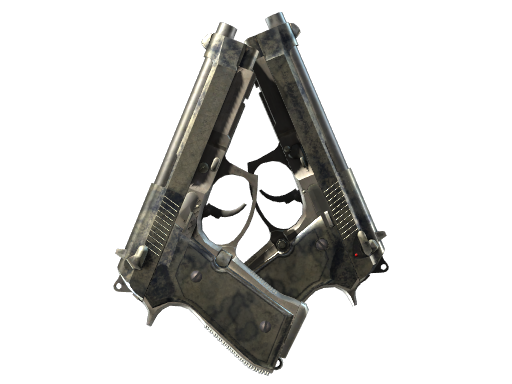 Dual Berettas | Stained (Battle-Scarred)