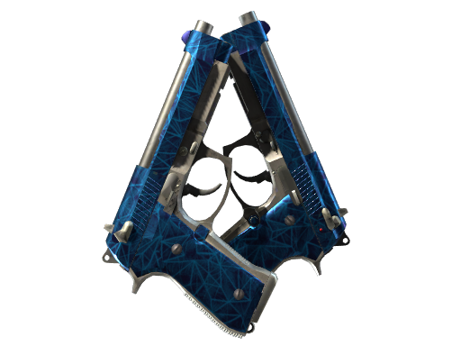 Dual Berettas | Cobalt Quartz (Factory New)