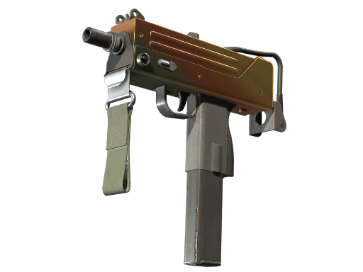 MAC-10 | Amber Fade (Minimal Wear)