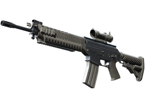 SG 553 | Damascus Steel (Minimal Wear)