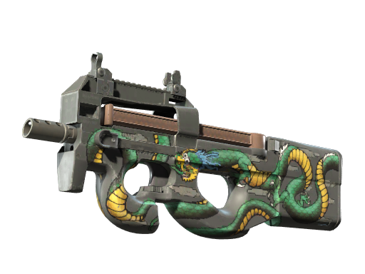 P90 | Emerald Dragon (Minimal Wear)