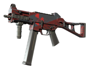 UMP-45 | Fallout Warning (Well-Worn)