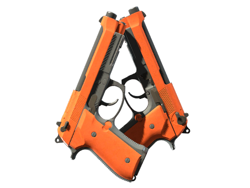 Dual Berettas | Demolition (Well-Worn)
