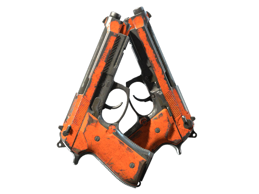 Dual Berettas | Demolition (Battle-Scarred)