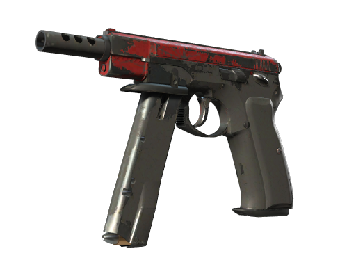 StatTrak™ CZ75-Auto | Crimson Web (Battle-Scarred)