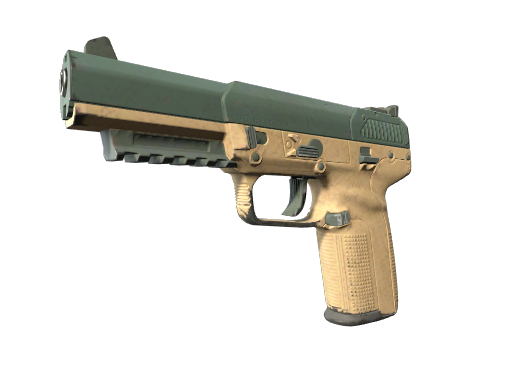Souvenir Five-SeveN | Contractor (Well-Worn)