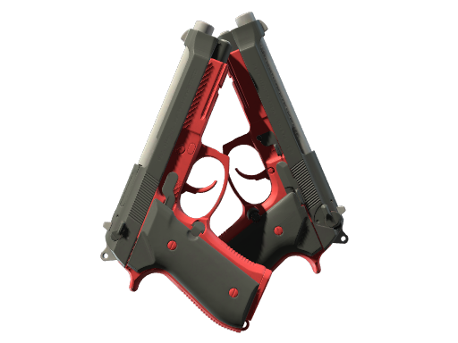 StatTrak™ Dual Berettas | Panther (Factory New)