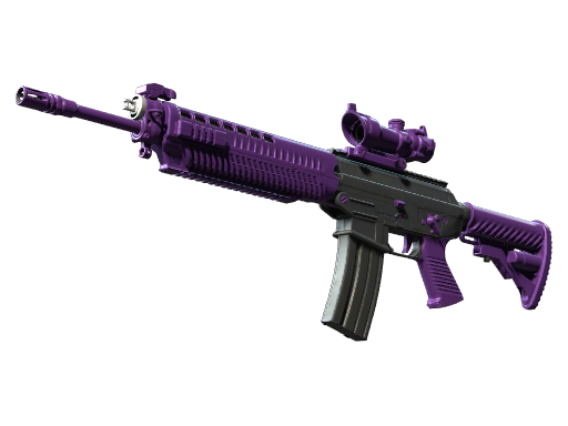 StatTrak™ SG 553 | Ultraviolet (Factory New)
