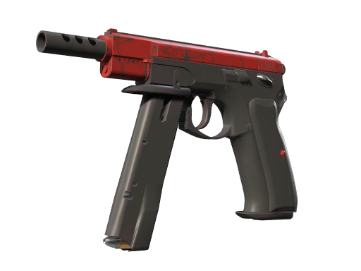 StatTrak™ CZ75-Auto | Crimson Web (Minimal Wear)
