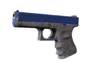 ST™ Glock-18 | Blue Fissure
