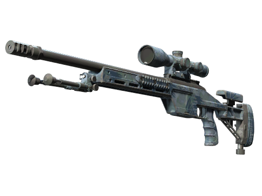 Souvenir SSG 08 | Tropical Storm (Well-Worn)