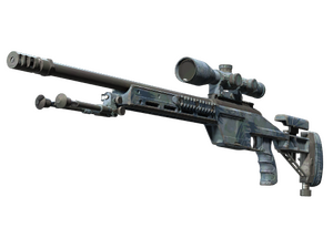 Souvenir SSG 08 | Tropical Storm (Well-Worn)