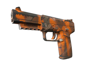 Souvenir Five-SeveN | Orange Peel (Well-Worn)