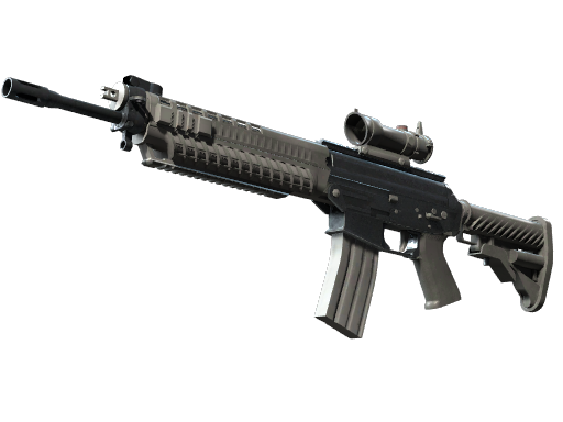 Souvenir SG 553 | Damascus Steel (Field-Tested)