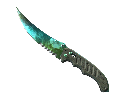 ★ StatTrak™ Flip Knife | Gamma Doppler Phase 4 (Factory New)