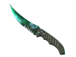 ★ StatTrak™ Flip Knife | Gamma Doppler Phase 2 (Minimal Wear)