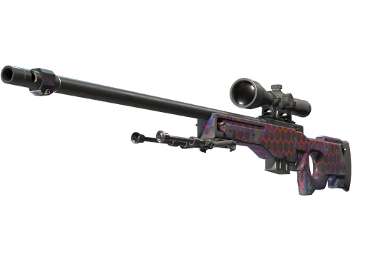 StatTrak™ AWP | Electric Hive (Well-Worn)