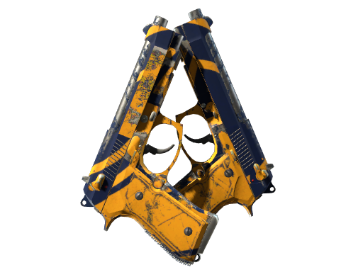 StatTrak™ Dual Berettas | Marina (Field-Tested)
