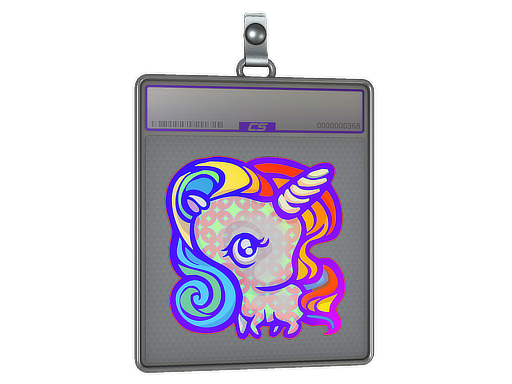 Sticker Slab: Unicorn (Holo)