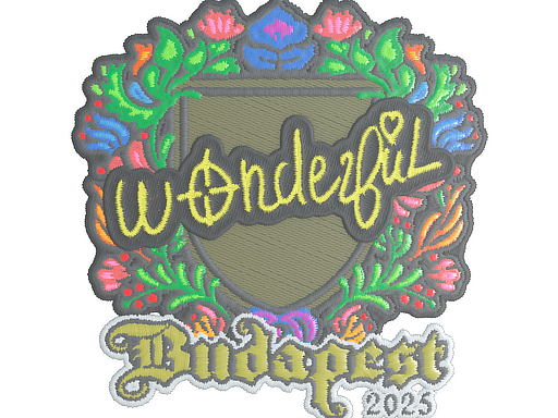w0nderful (Embroidered) | Budapest 2025